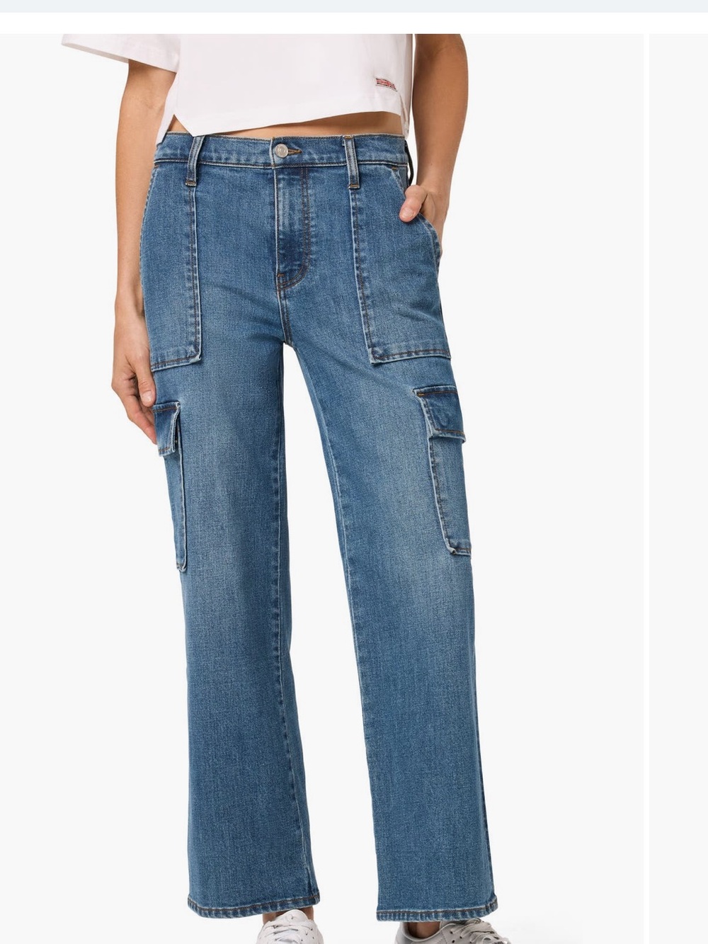 Hudson Jeans Rosalie High Waist Wide Leg Jeans